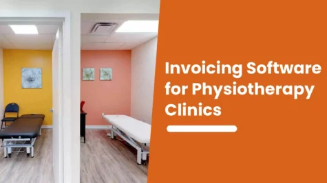 invoicing software for physiotherapy clinics