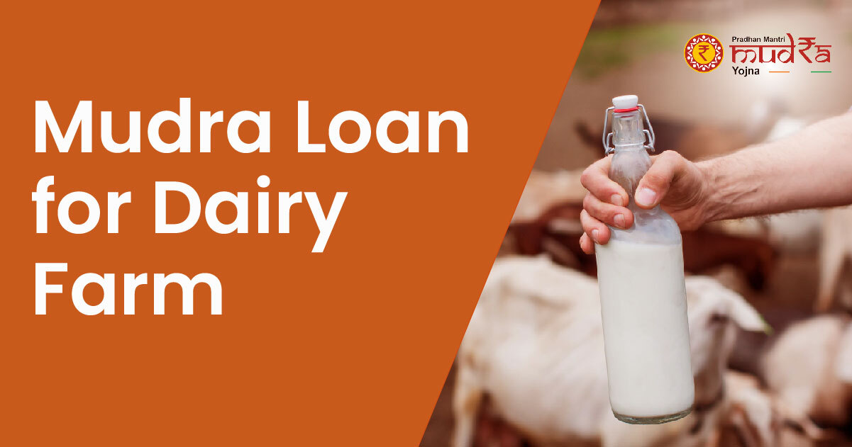 Government Loans for Dairy Farms Mudra Loan for Dairy Farm