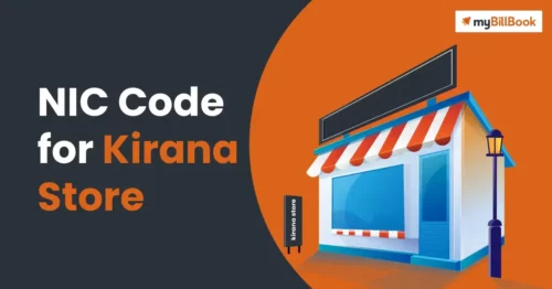 nic code for kirana store