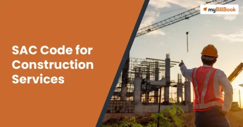 sac code for construction services