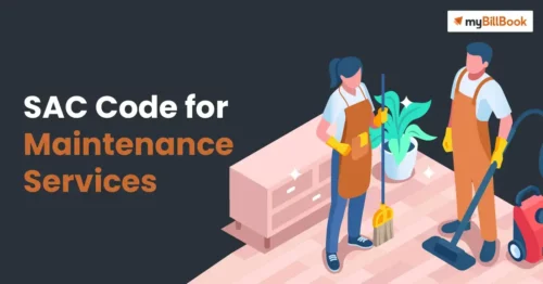 sac code for maintenance services