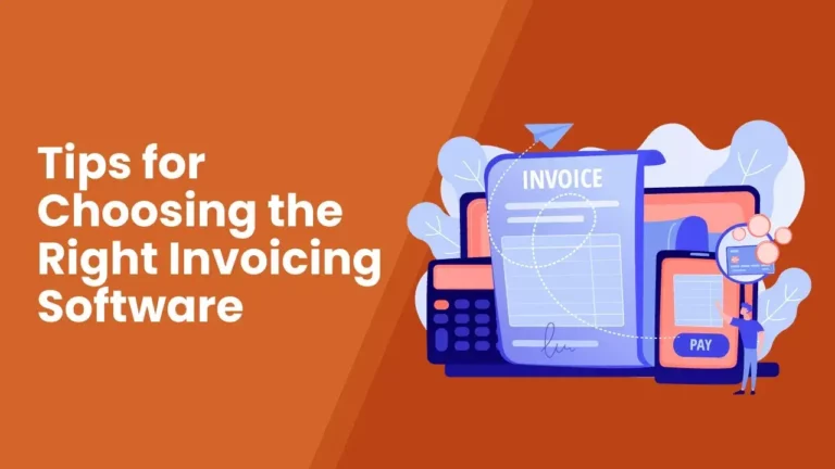 tips for choosing the right invoicing software