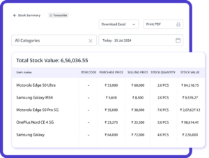Mobile Shop Billing Software | POS for Phone Stores - myBillBook