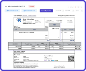 GST-Ready Billing Made Simple