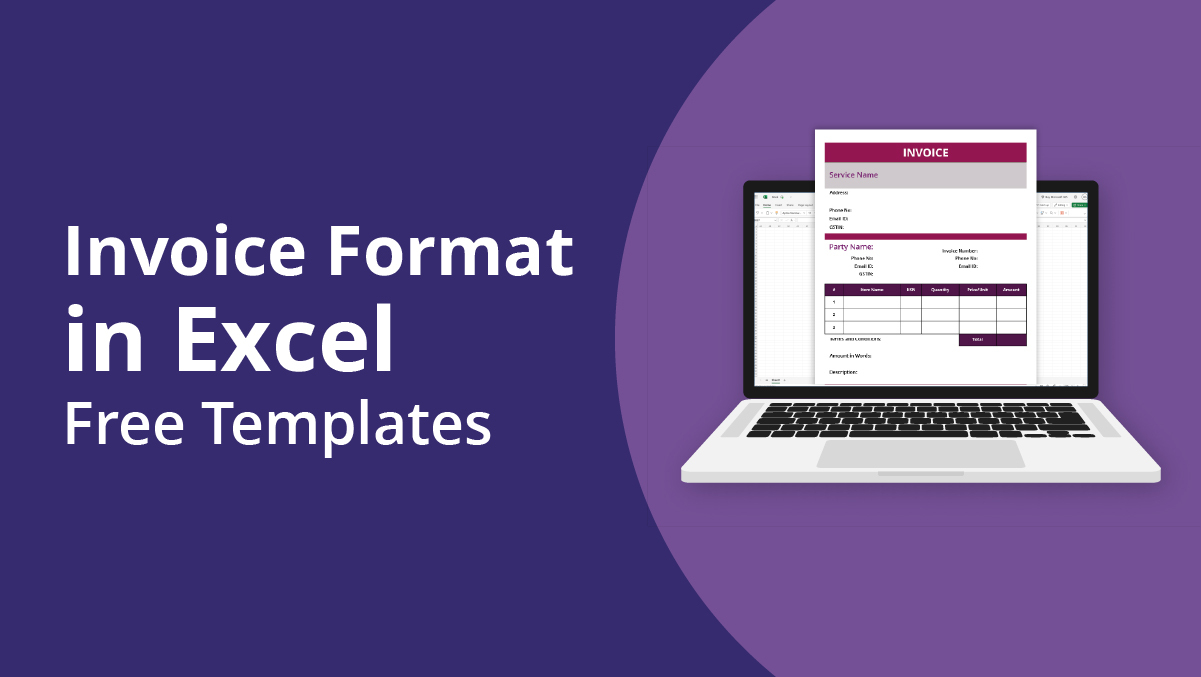 Pattern Excel File For Invoice Invoice Format in Excel - Free Download