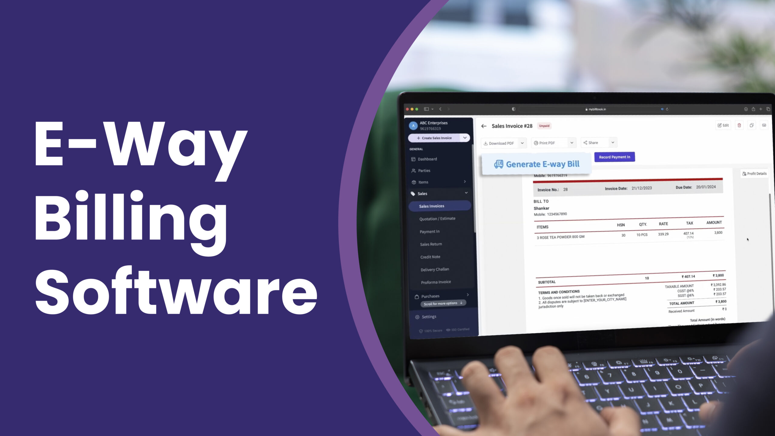 Bank Way Software e-Way Billing Software for Businesses