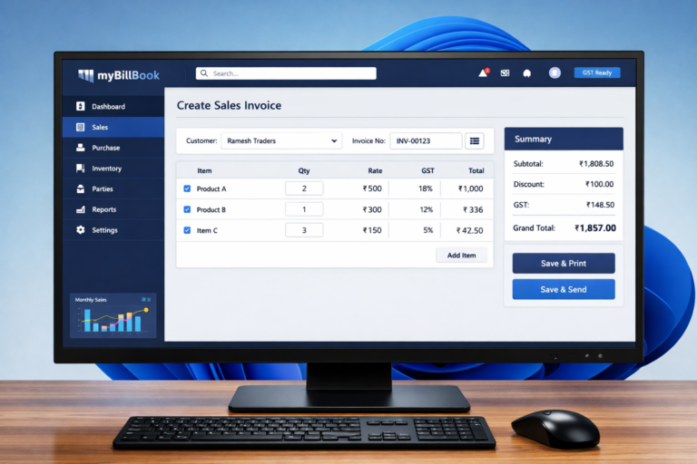 Billing Software For PC | Download Free