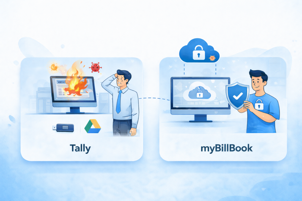 myBillBook provides automatic cloud security