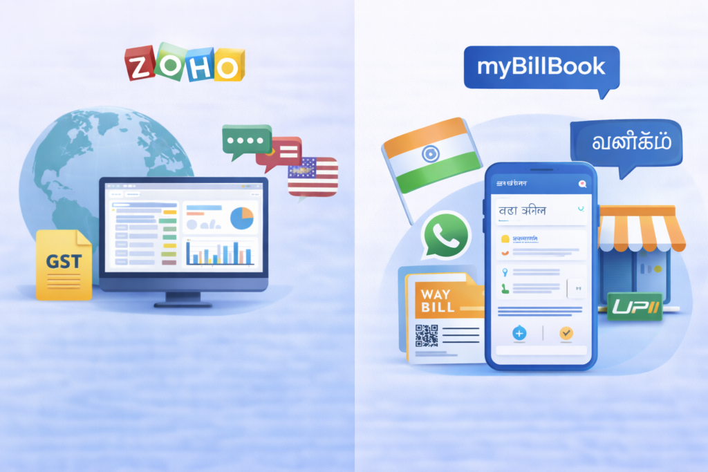 myBillBook is Tailored for the Indian Market