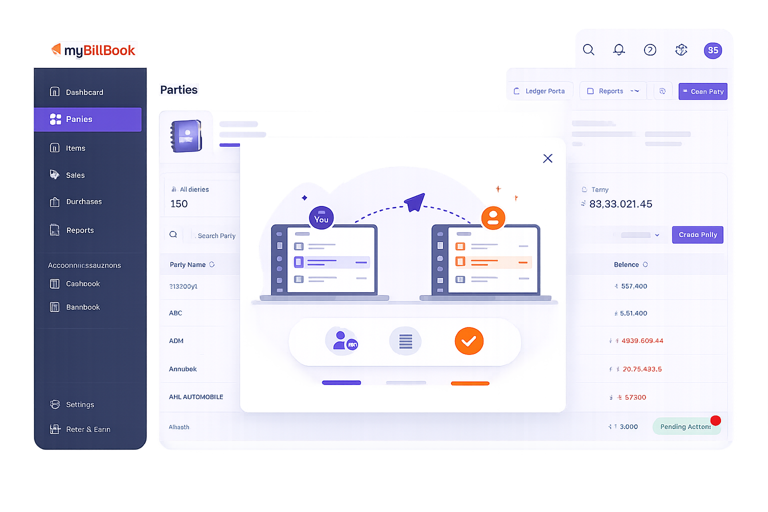 Shared Ledger | View Buyer & Supplier Ledgers