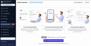 Online Payments Feature myBillBook Dashboard