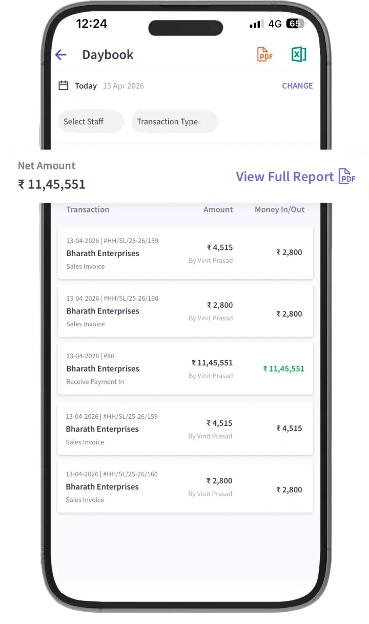 AI-powered bookkeeping and bank reconciliation in myBillBook